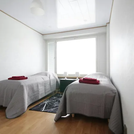 And Spacious For 4 With Sauna Huoneisto Kouvola